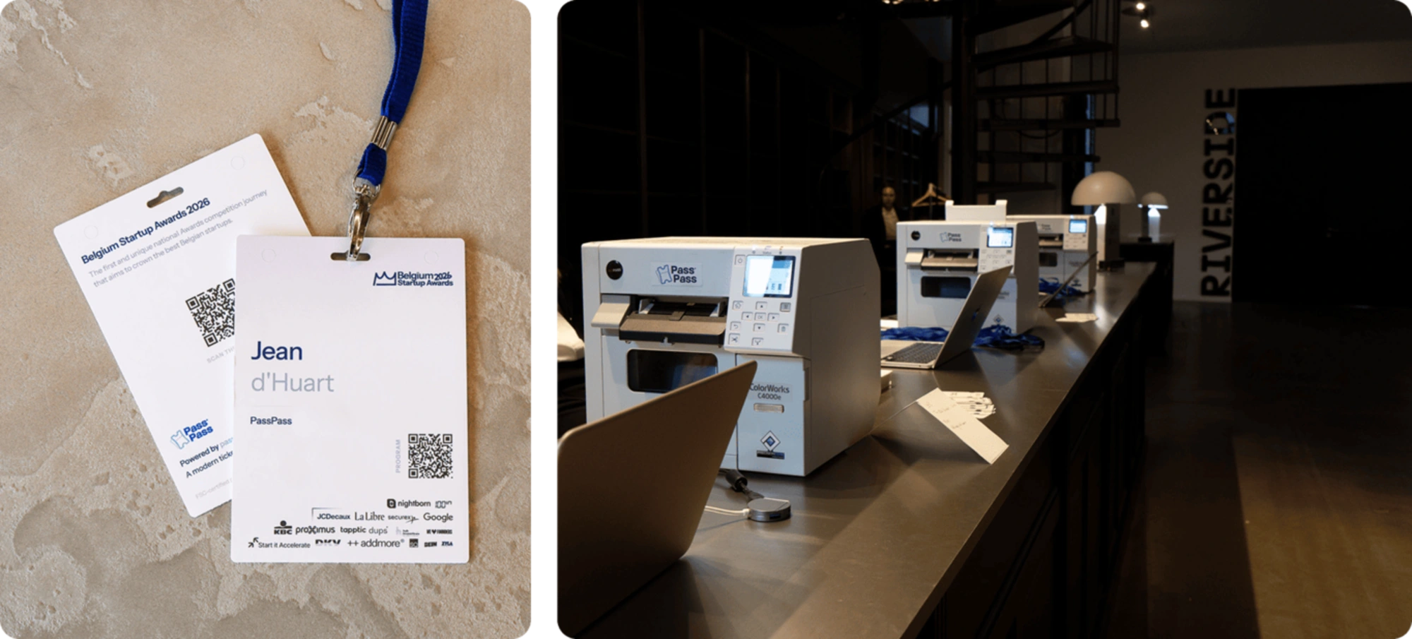 Badge printing